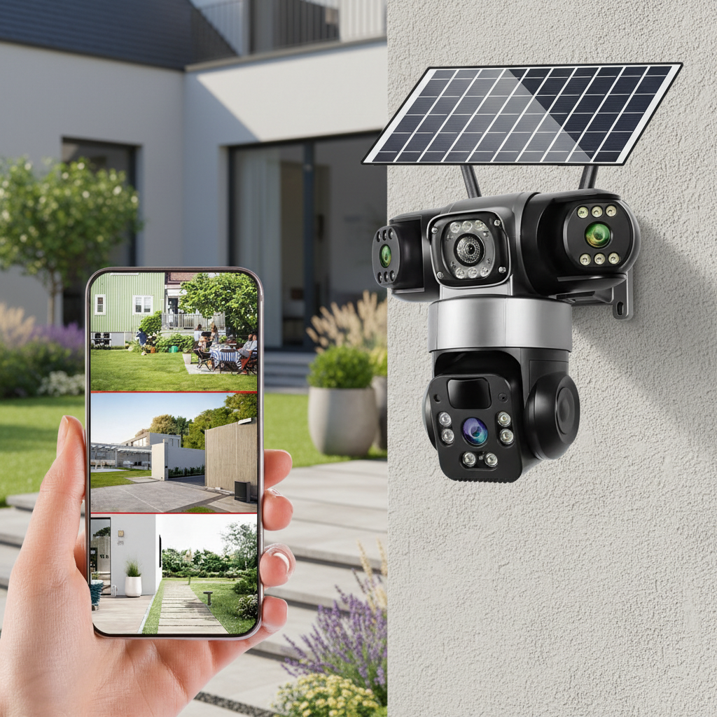 Cámara de Seguridad Solar Guardian 4K - WiFi